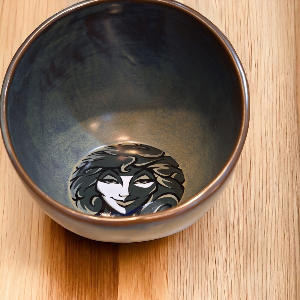 Disney Parks The Haunted Mansion Madame Leota Porcelain PET BOWL - NEW